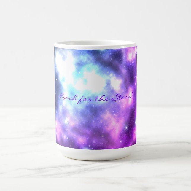 Alcance para as estrelas! Caneca de café da (Center)