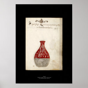 Alchemy Poster Plate 9 Medieval italiana