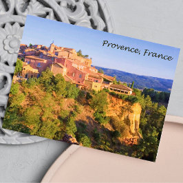 Aldeia na Provença, França - Cartão Postal