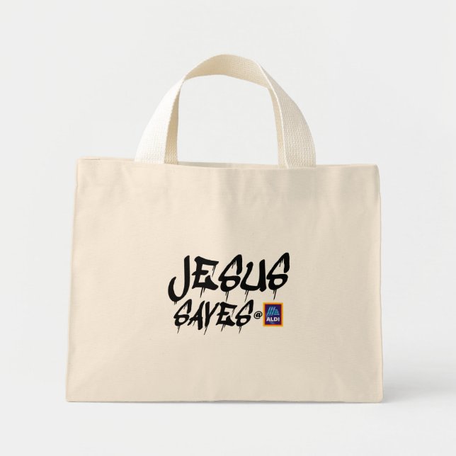 Aldi "Jesus salva" na bolsa (Frente)