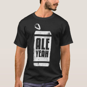 Ale Sim - Camisa Engraçada De Bebendo De Cerveja