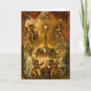 Alegação da Primeira Comunhão do Cartão Eucarista