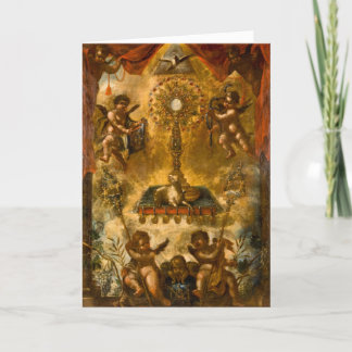 Alegação da Primeira Comunhão do Cartão Eucarista