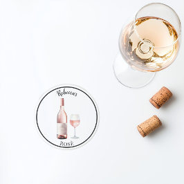 Alegre de Vinho Rosé –  Porta-Copos de Vinho Perso