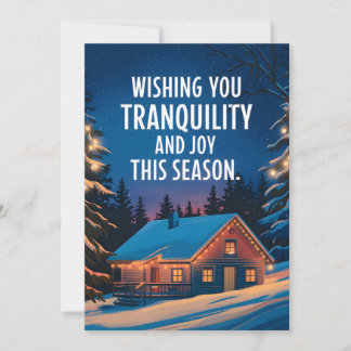 Alegria A Temporada - Cartão de Natal