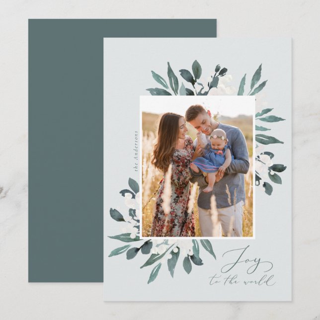 Alegria ao Cartão com fotos de Férias do Mundo (Frente/Verso)