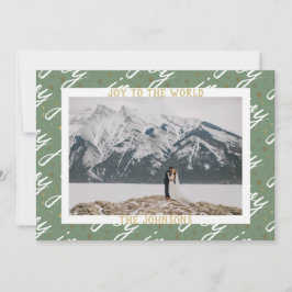 Alegria ao Cartão Mundial de Natal