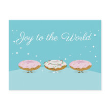 Alegria às Rosquinhas do Mundo | Cartão Postal