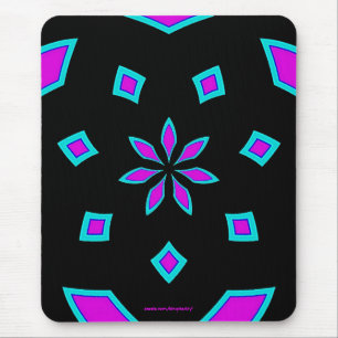 Alegria cor-de-rosa Mousepad