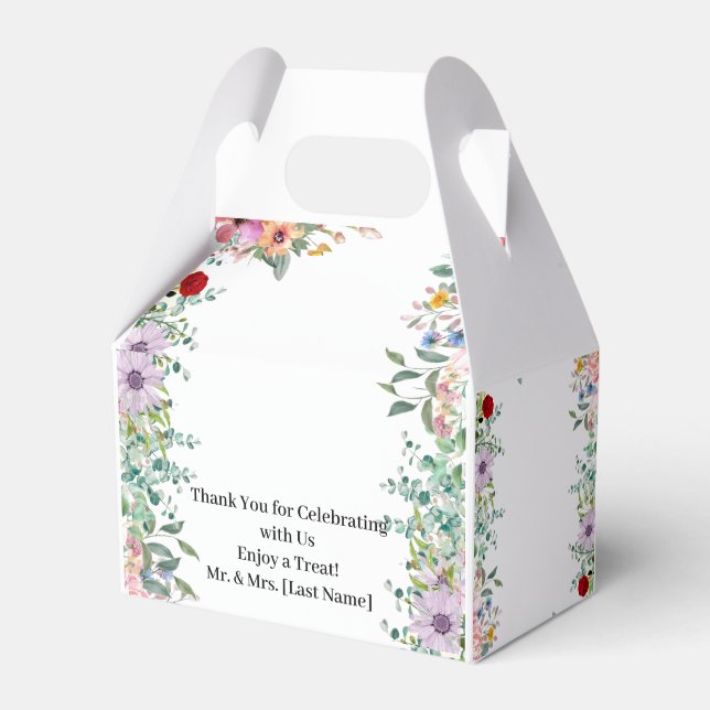 Alegria em Flor – Caixa de Presente Floral Multico (Frente)