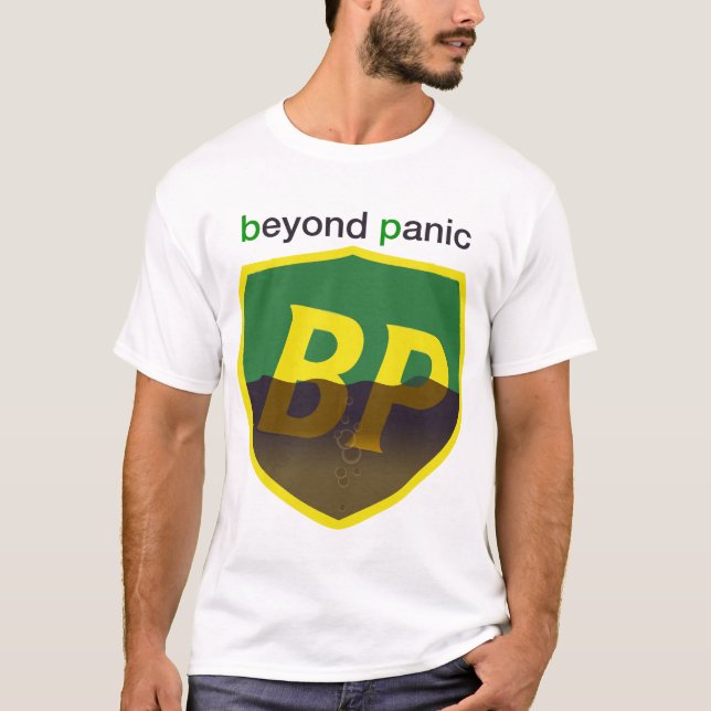 Além da camisa de BP do pânico - protetor retro (Frente)