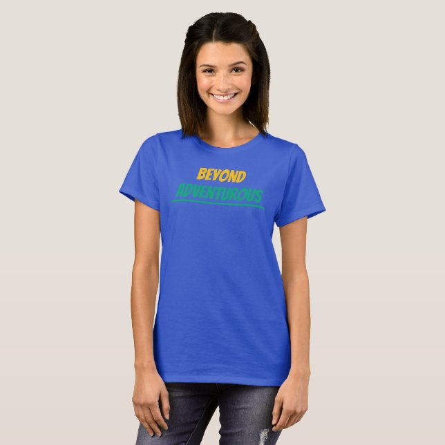Além do Adventurador T-Shirt (Frente Completa)