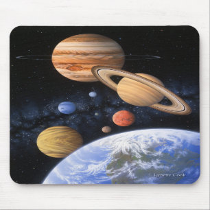 Além do planeta Home Mousepad