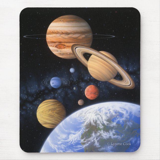 Além do planeta Home Mousepad (Frente)