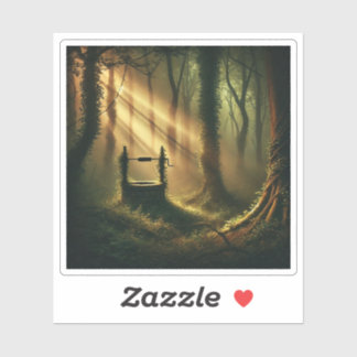 Além do poço adesivo 3x3"