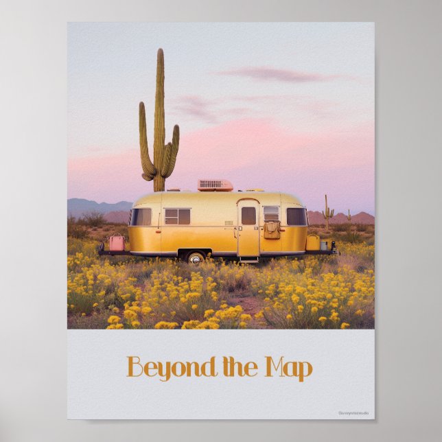 Além do Poster de Mapa (Frente)