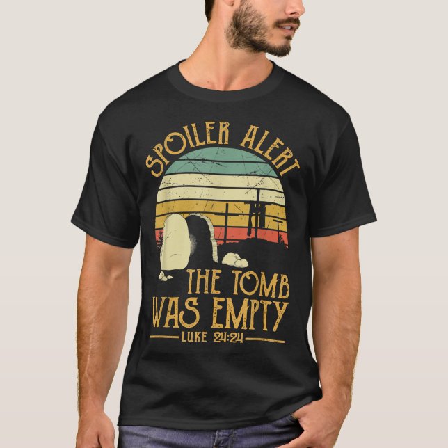 Alerta de Spoiler Túmulo Estava Vazio Camisa Pásco (Frente)