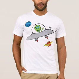 Alex a alienígena - o t-shirt dos homens