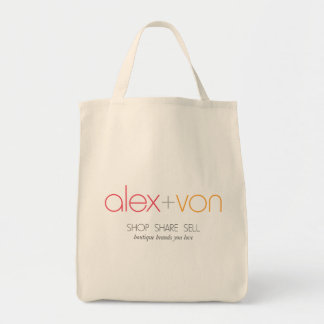 alex+a bolsa de compra de von Canvas