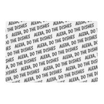 Alexa, faça os pratos