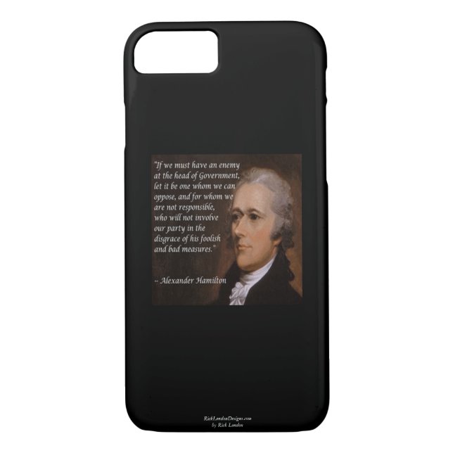 Alexander Hamilton "Líder Inimigo" Capas Smartphon (Verso)