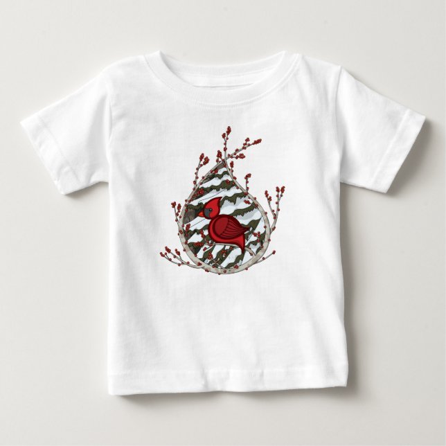 Alexander o Cardinal Kid's e Baby Camisa Leve (Frente)