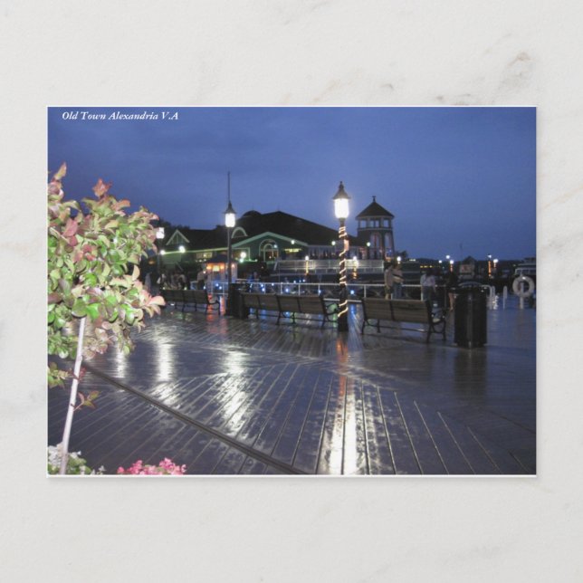 Alexandria V.A. Cartão postal (Frente)