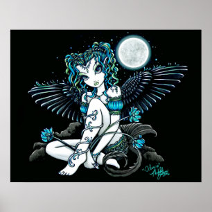 Alexis Flower Moon Poster