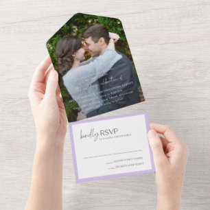 Alexis Lavanda Elegant Modern Wedding
