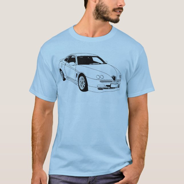 Alfa Romeo Coupe T-Shirt (Frente)