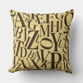 Alfabeto Almofada de Lançamento