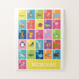 Alfabeto Animal | Alphabet Kids Quebra-cabeça