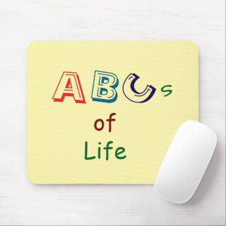 Alfabeto da Vida Mousepad