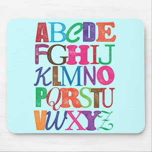 Alfabeto Mousepad