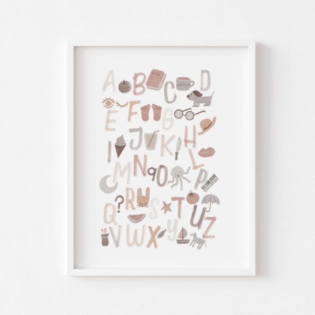 Alfabeto Neutro poster Inglês (Criador carregado)