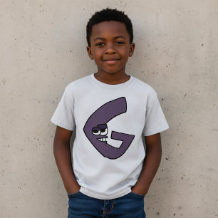 alfabeto T-Shirt - Letra G