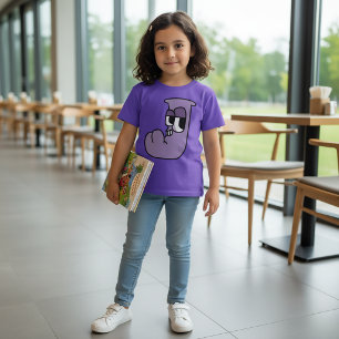 alfabeto T-Shirt - Letra J