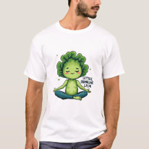 Alface Romaine Calm Funny Pun T-Shirt