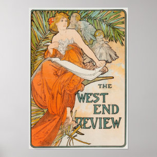 Alfons Mucha - Art Nouveau Poster