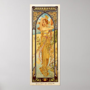 Alfons Mucha - Éclat du Jour Poster