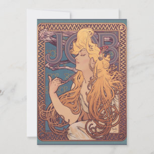 Alfonse Mucha Job Art Nouveau mulher