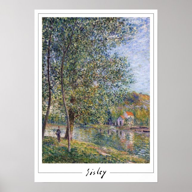 Alfred Sisley Zedign Art Poster #345 (Frente)