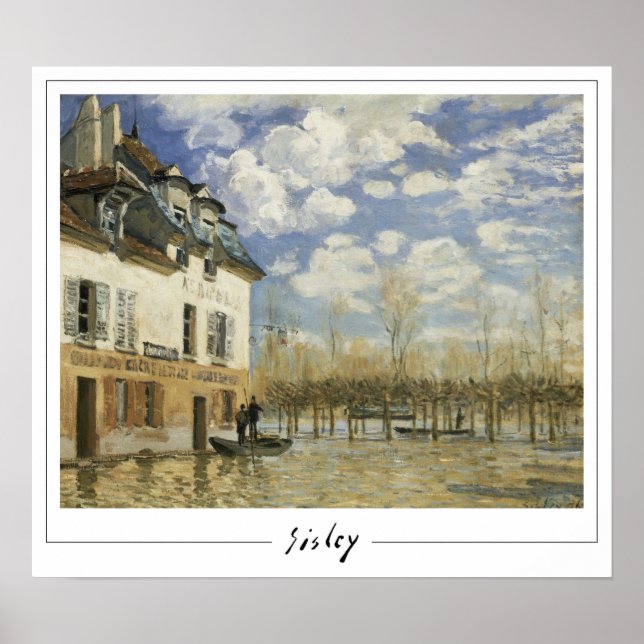 Alfred Sisley Zedign Art Poster nº 17 (Frente)