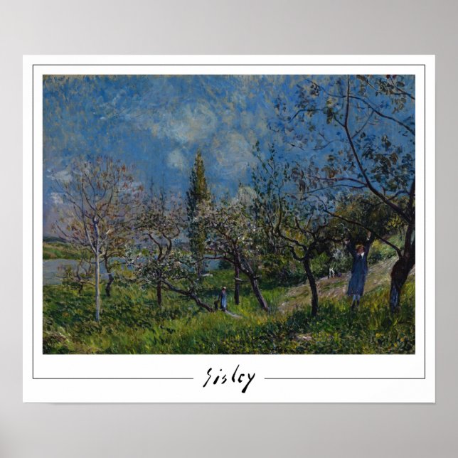 Alfred Sisley Zedign Art Poster nº 5 (Frente)