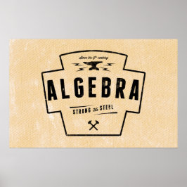 Álgebra - Posters de matemática