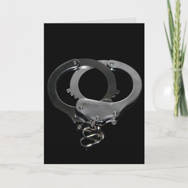 ALGEMAS DE PUNHO KINKY esposa marido CARTÕES DE AN (Frente)