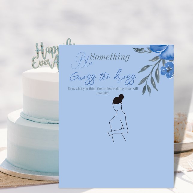 Algo Azul, Chá de panela Floral, Jogo de Adivinhaç (Criador carregado)