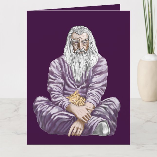 Algo cartão familiar do aniversário (Frente)