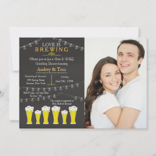 Algo está gerando convite para Chá de casamento 
