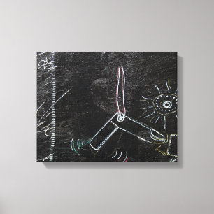 Algo estranho nesta Canvas Negra 1